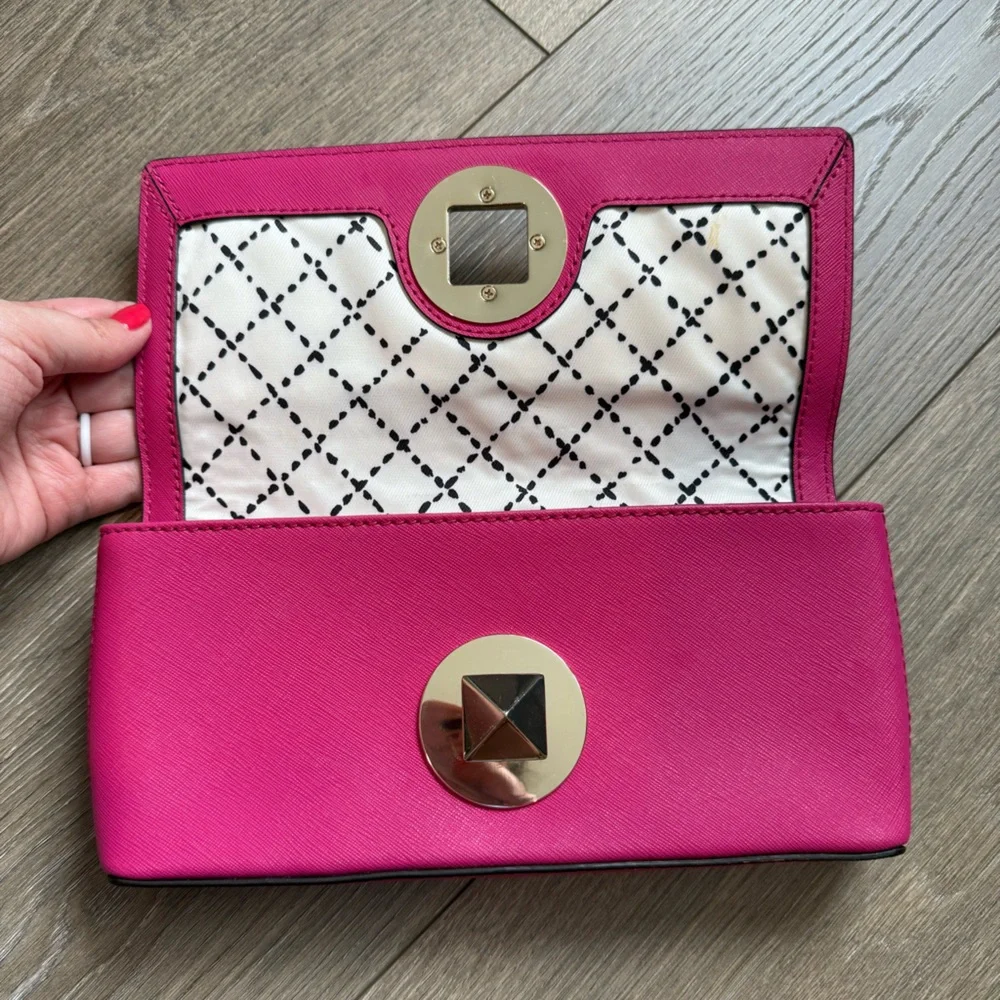 Kate Spade Pink Newbury Lane Keira Clutch